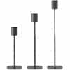 Flexson PLAY:1 verstelbare standaard Zwart (2 stuks)