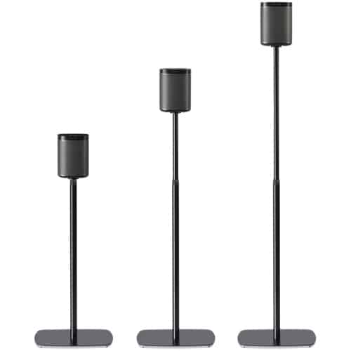 Flexson PLAY:1 verstelbare standaard Zwart (2 stuks)