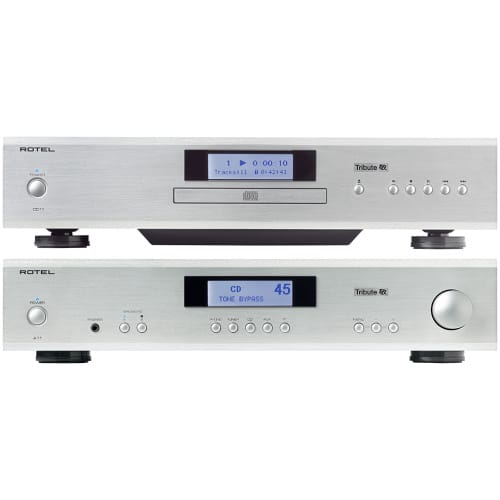 Rotel A11 MKII + Rotel CD11 MKII | Zilver