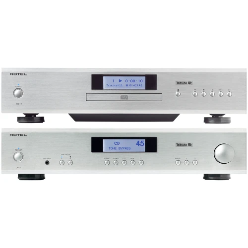 Rotel A11 MKII + Rotel CD11 MKII | Zilver