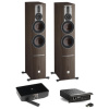 Dali Rubicon 6 C + Dali Sound Hub + BluOS NPM-2i | Walnoot