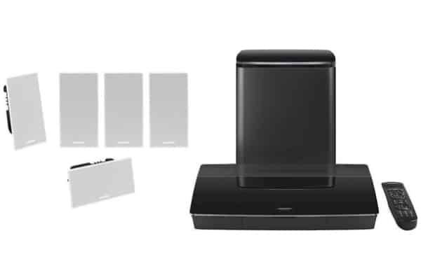 Lifestyle 600 wall system zwart