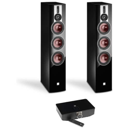 Dali Rubicon 8 C (2x) + Sound Hub | Hoogglans zwart