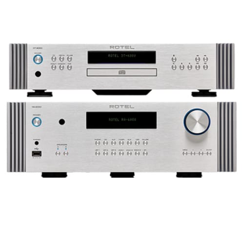 Rotel RA-6000 + DT-6000 | Zilver