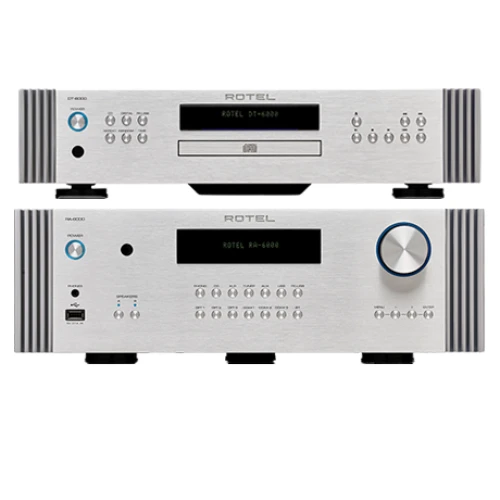 Rotel RA-6000 + DT-6000 | Zilver