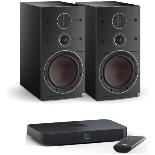 Dali Callisto 2 C + Sound Hub Compact (bundel) | Shadow Black