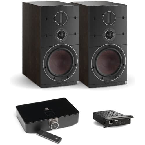 Dali Callisto 2 C + Sound Hub + BluOS NPM-2i (bundel) | Tobacco Oak