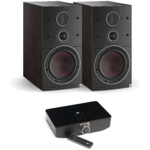 Dali Callisto 2 C + Sound Hub (bundel) | Tobacco Oak