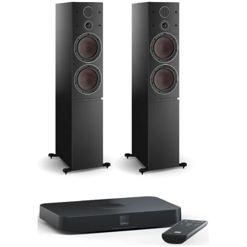 Dali Callisto 6 C + Sound Hub Compact (bundel) | Shadow Black