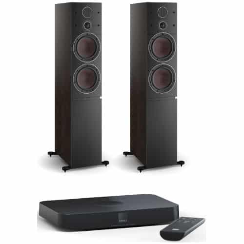 Dali Callisto 6 C + Sound Hub Compact (bundel) | Tobacco Oak