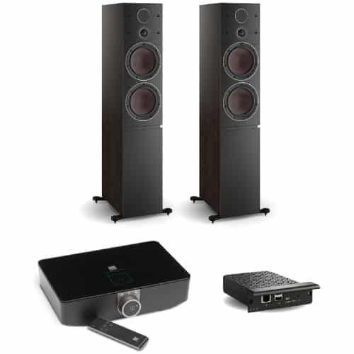 Dali Callisto 6 C + Sound Hub + BluOS NPM-2i (bundel) | Tobacco Oak