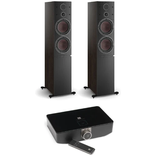 Dali Callisto 6 C + Sound Hub (bundel) | Tobacco Oak