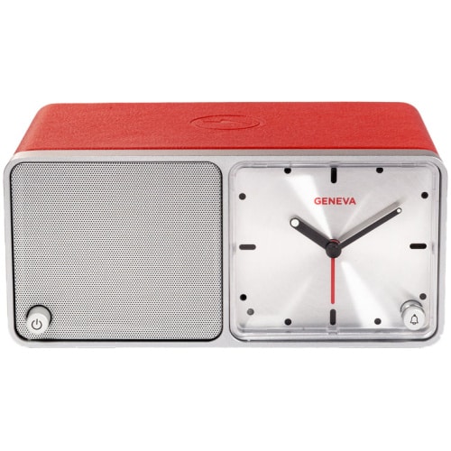 Geneva Time | Wekker / luidspreker | Rood