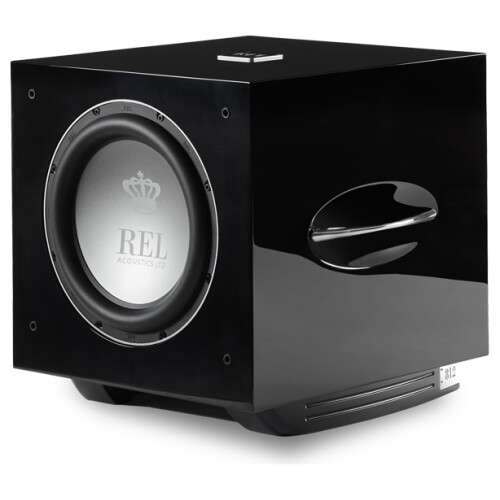 REL S/812 | Zwart