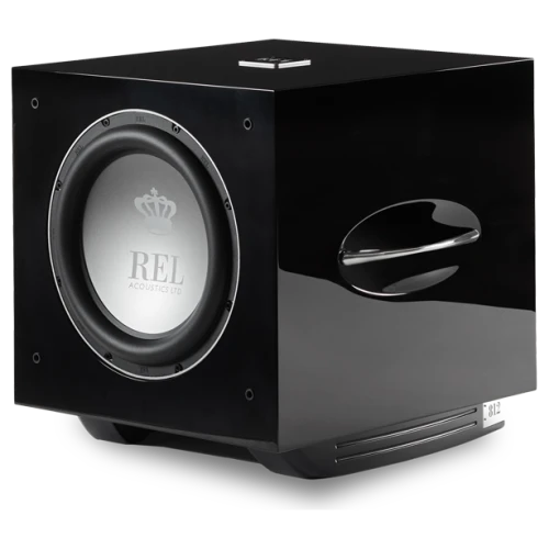 REL S/812 | Zwart