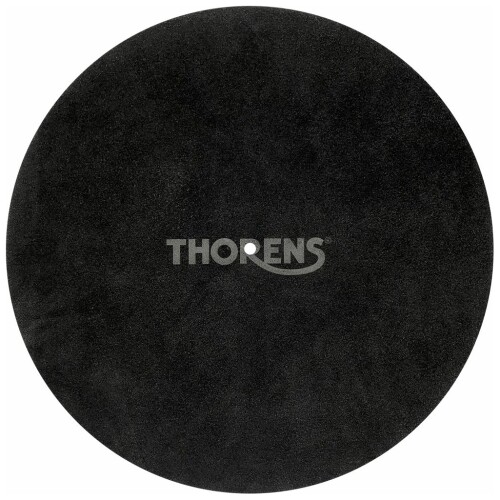 Thorens | Platter Leather-Mat | Zwart