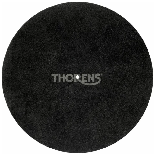 Thorens | Platter Leather-Mat | Zwart